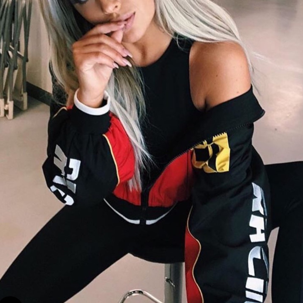 fanny lyckman x black racer sports jacket